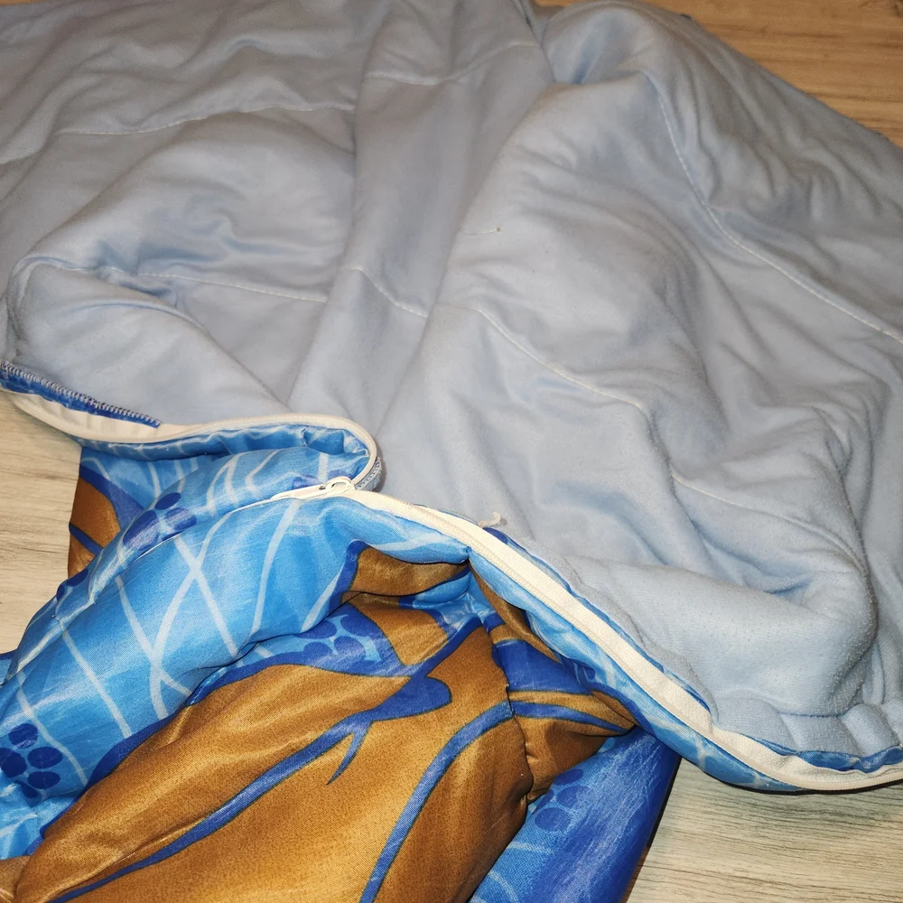Vintage Scooby-Doo Hanna Barbera Children's Sleeping Bag Blue